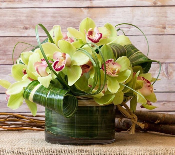 Букет орхидей в Волгограде